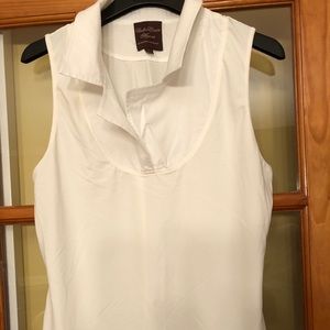 Chambray point collar camisole =👔